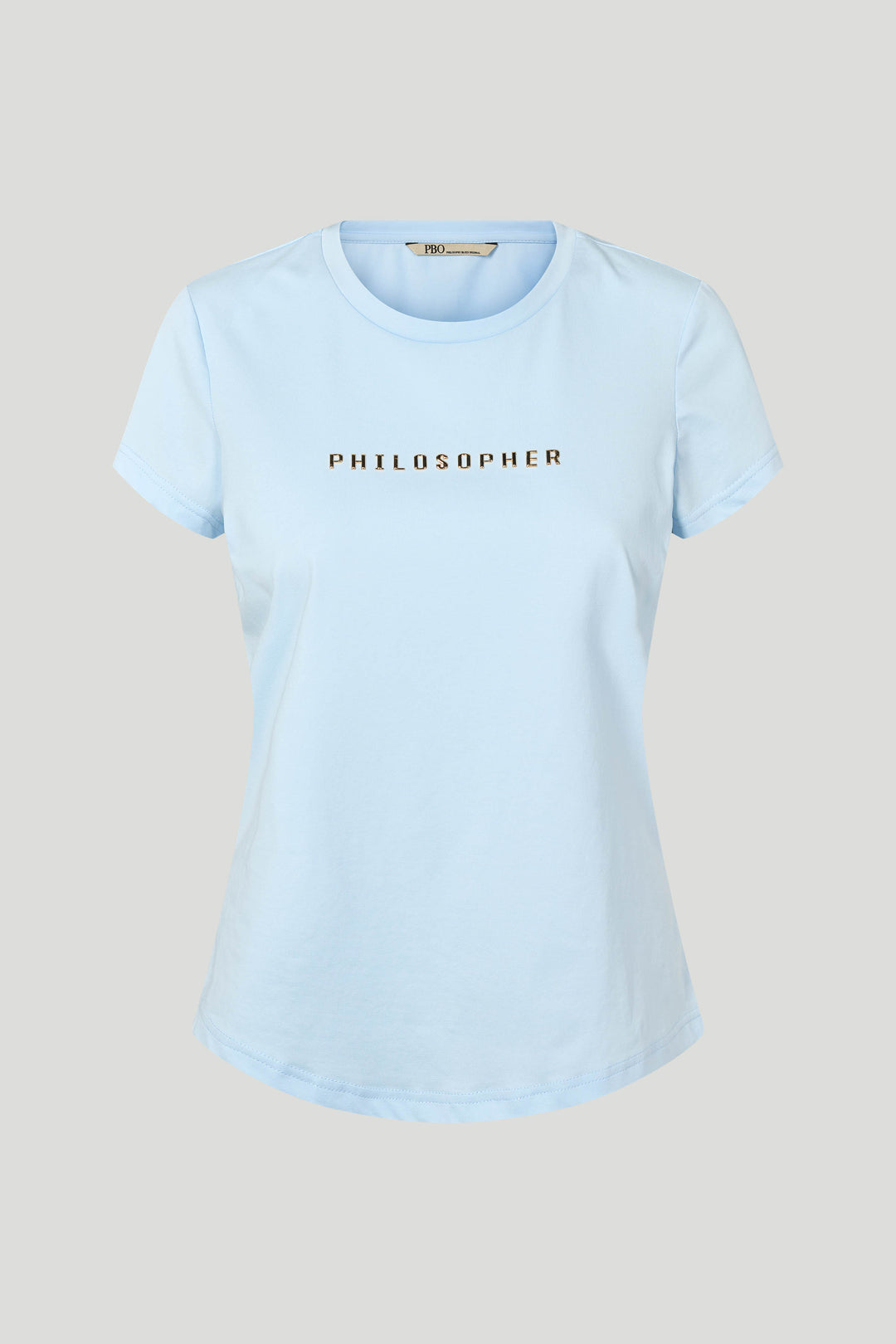 PBO PBOPhilosopher Kortærmet T-shirt T-SHIRTS 268 Cashmere blue