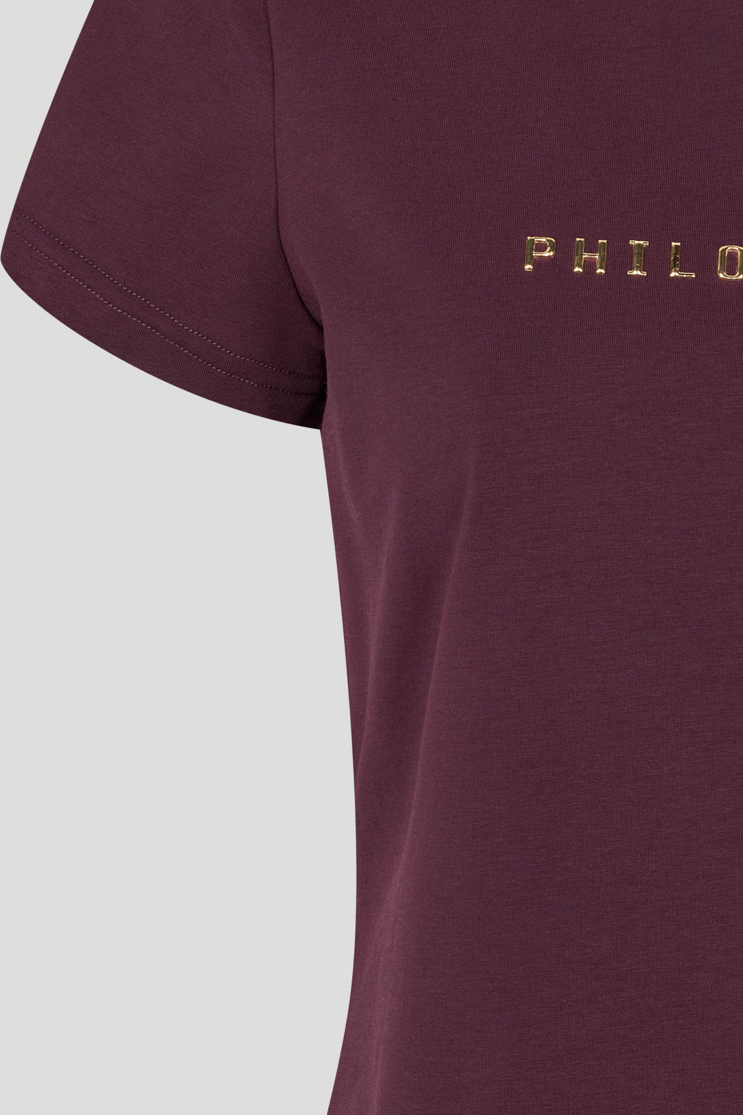 PBO PBOPhilosopher Kortærmet T-shirt T-SHIRTS 309 Blackberry