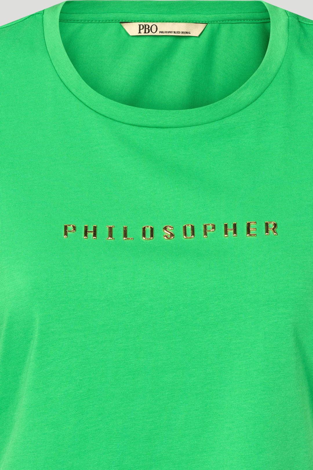 PBO PBOPhilosopher Kortærmet T-shirt T-SHIRTS 597 Kelly green