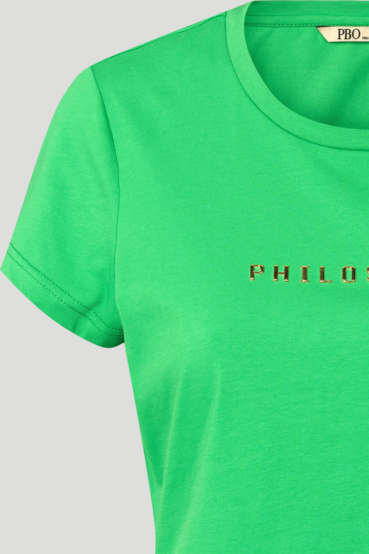 PBO PBOPhilosopher Kortærmet T-shirt T-SHIRTS 597 Kelly green