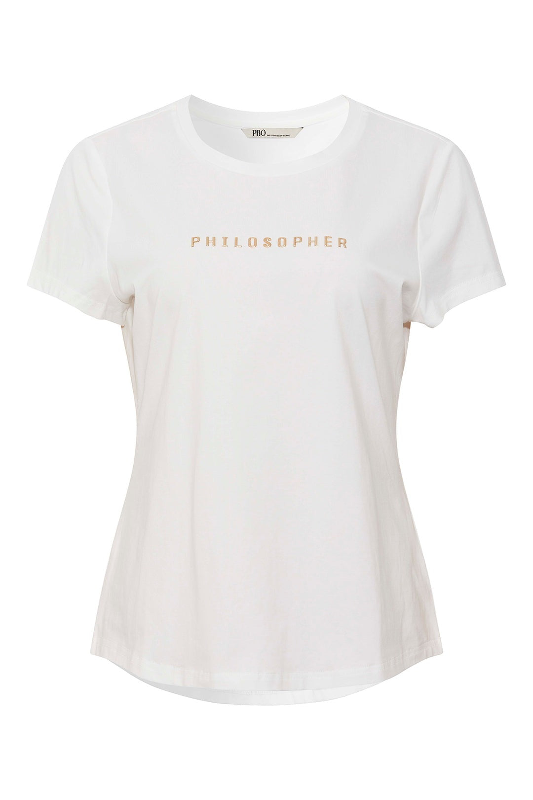 PBO PBOPhilosopher Kortærmet T-shirt T-SHIRTS 101 Star white