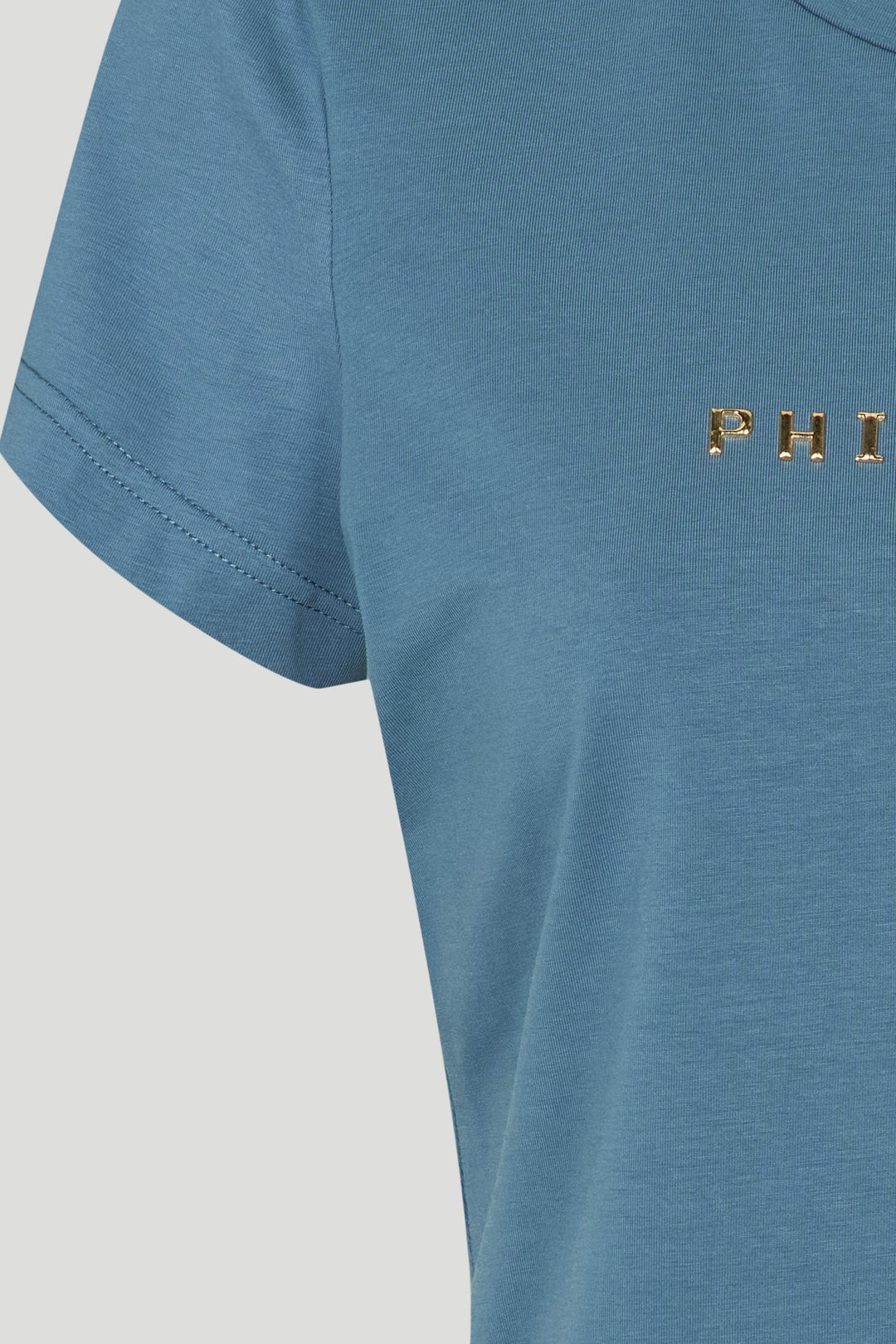 PBO PBOPhilosopher Kortærmet T-shirt T-SHIRTS 270 Blue stone