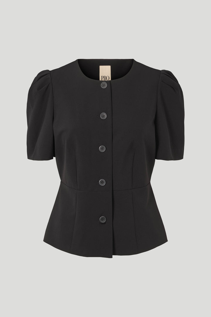 PBO PBOPolene blazer BLAZERJACKETS Sort