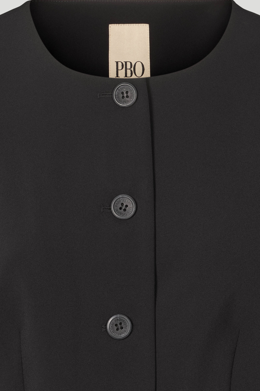 PBO PBOPolene blazer BLAZERJACKETS Sort