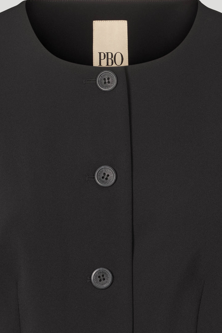 PBO PBOPolene blazer BLAZERJACKETS Sort