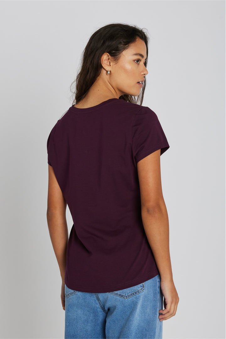 PBO PBOPurves glitter T-shirt T-SHIRTS 309 Blackberry