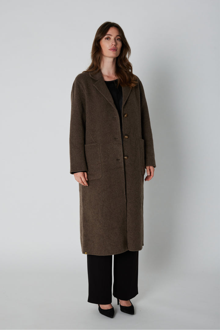 PBO PBORamona frakke OUTERWEAR 15 Walnut