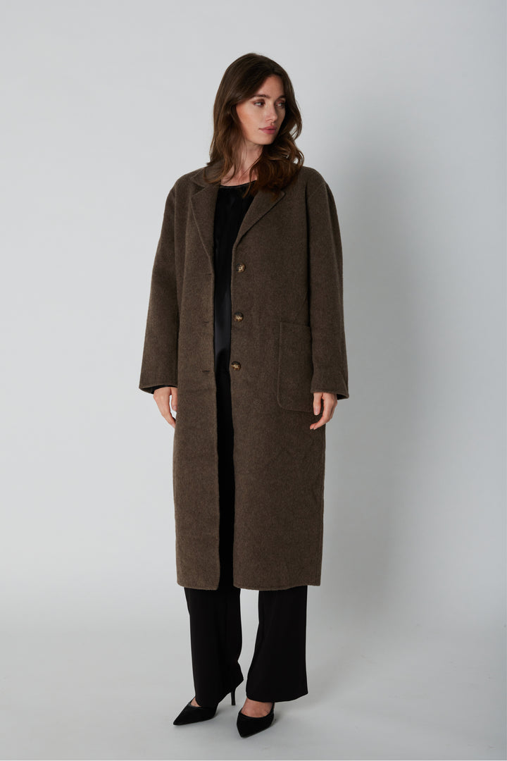 PBO PBORamona frakke OUTERWEAR 15 Walnut