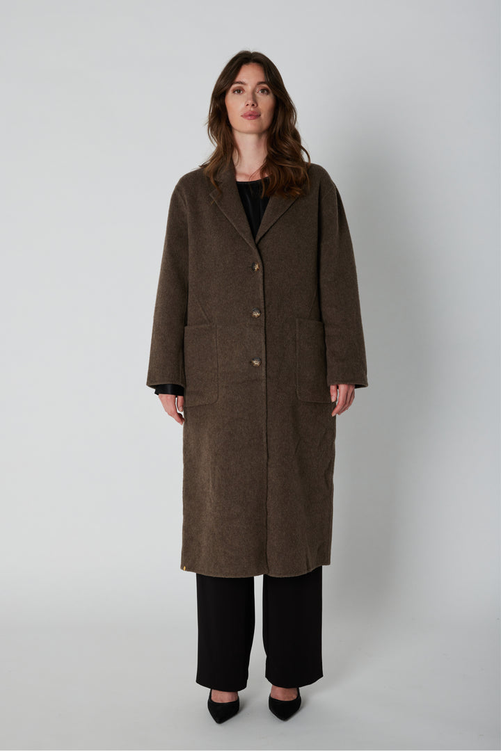 PBO PBORamona frakke OUTERWEAR 15 Walnut