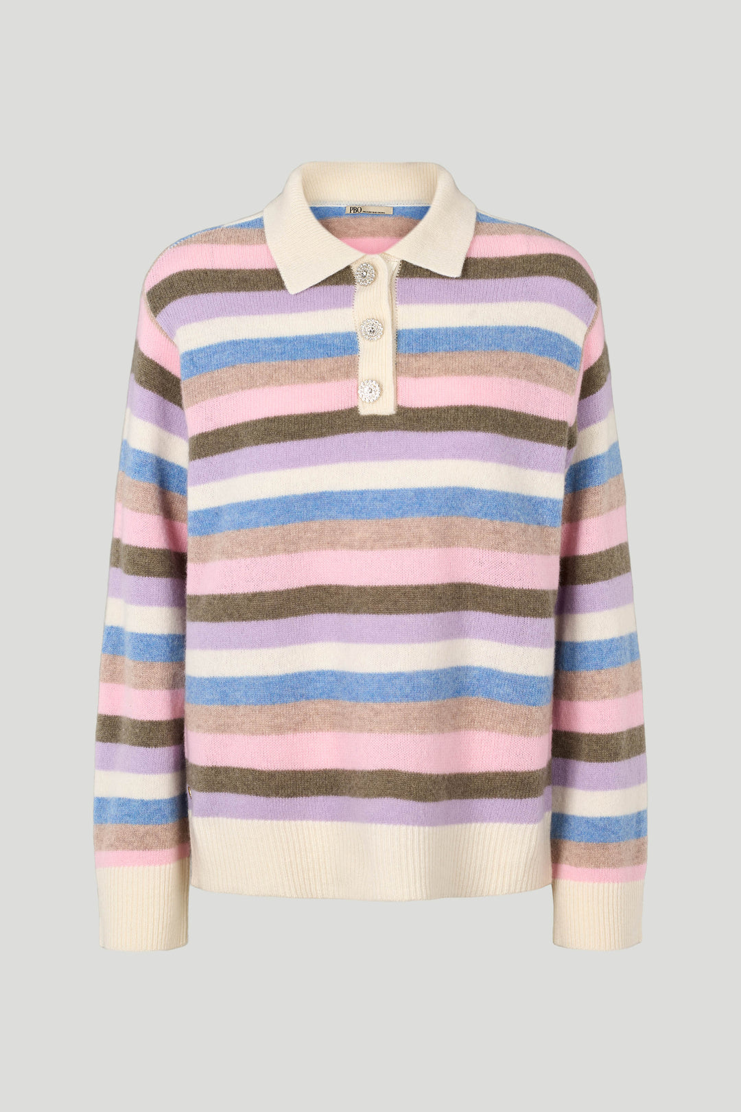 PBO PBORevo strikket polo KNITWEAR 978 Multi color