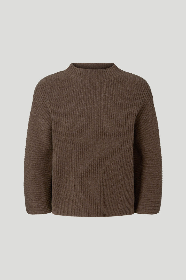 PBO PBORie strik KNITWEAR, HEAVY 45 Bitter chocolate