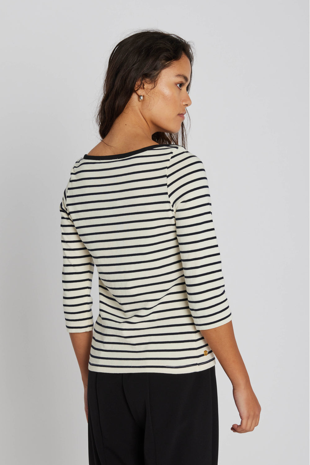 PBO PBORine bluse BLOUSE 925 Off white/Navy