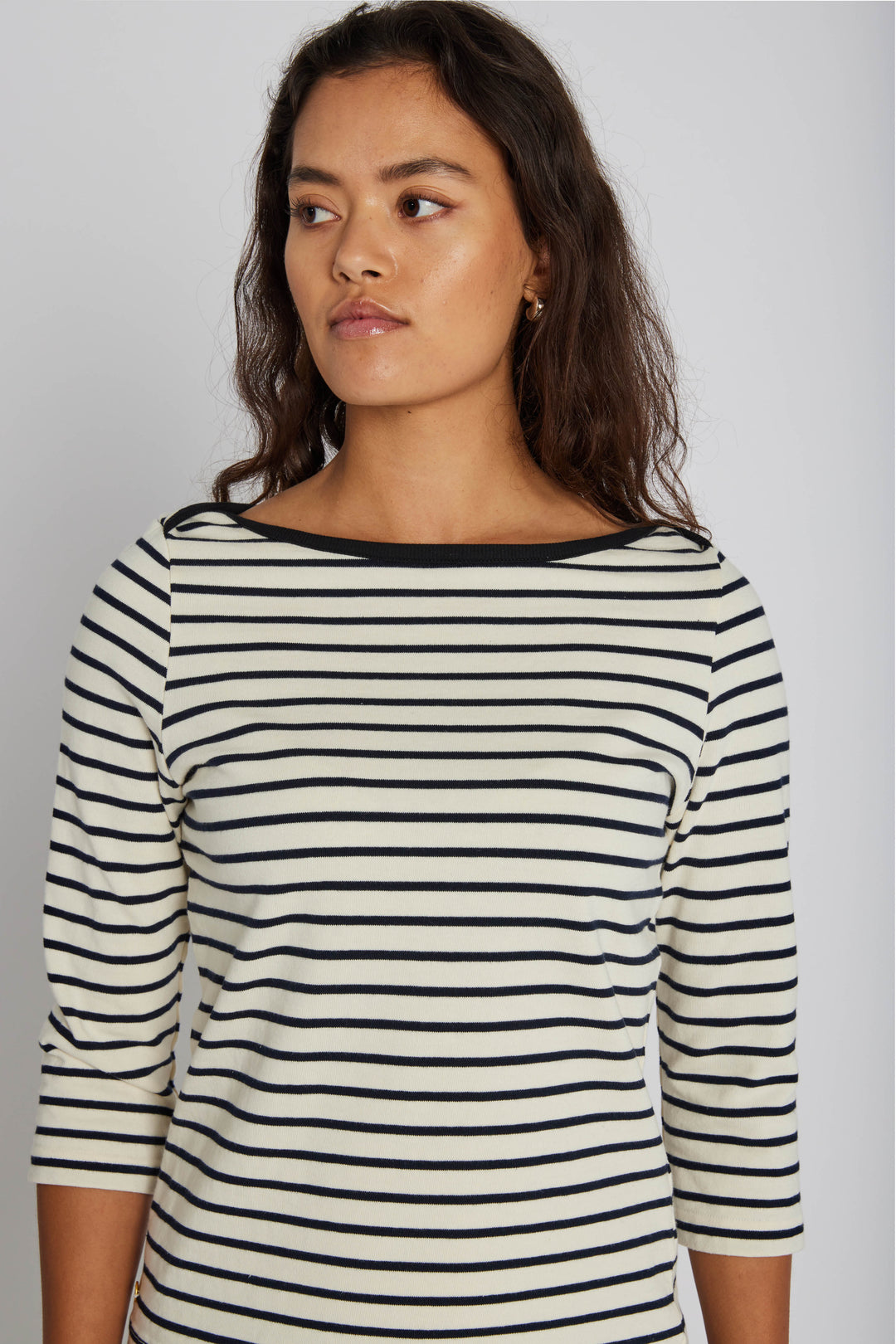 PBO PBORine bluse BLOUSE 925 Off white/Navy