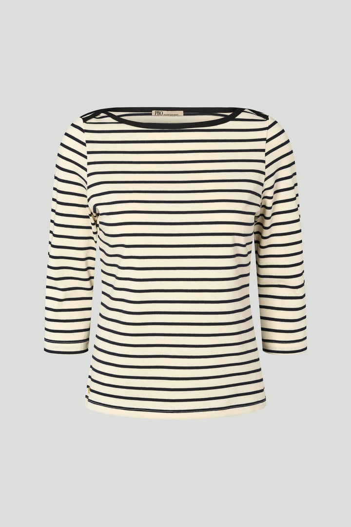 PBO PBORine bluse BLOUSE 925 Off white/Navy