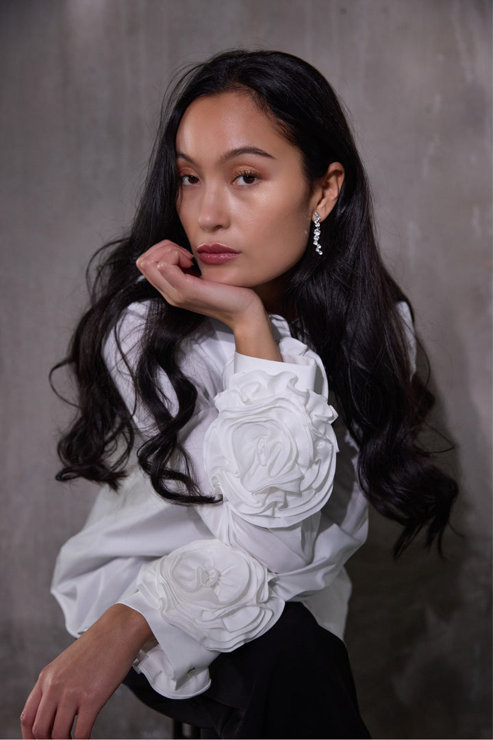 PBO PBORosa skjorte SHIRTS 101 Star white