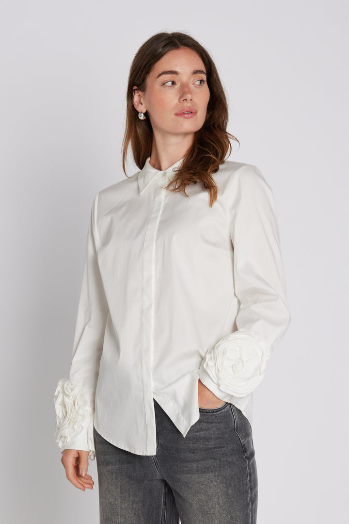 PBO PBORosa skjorte SHIRTS 101 Star white