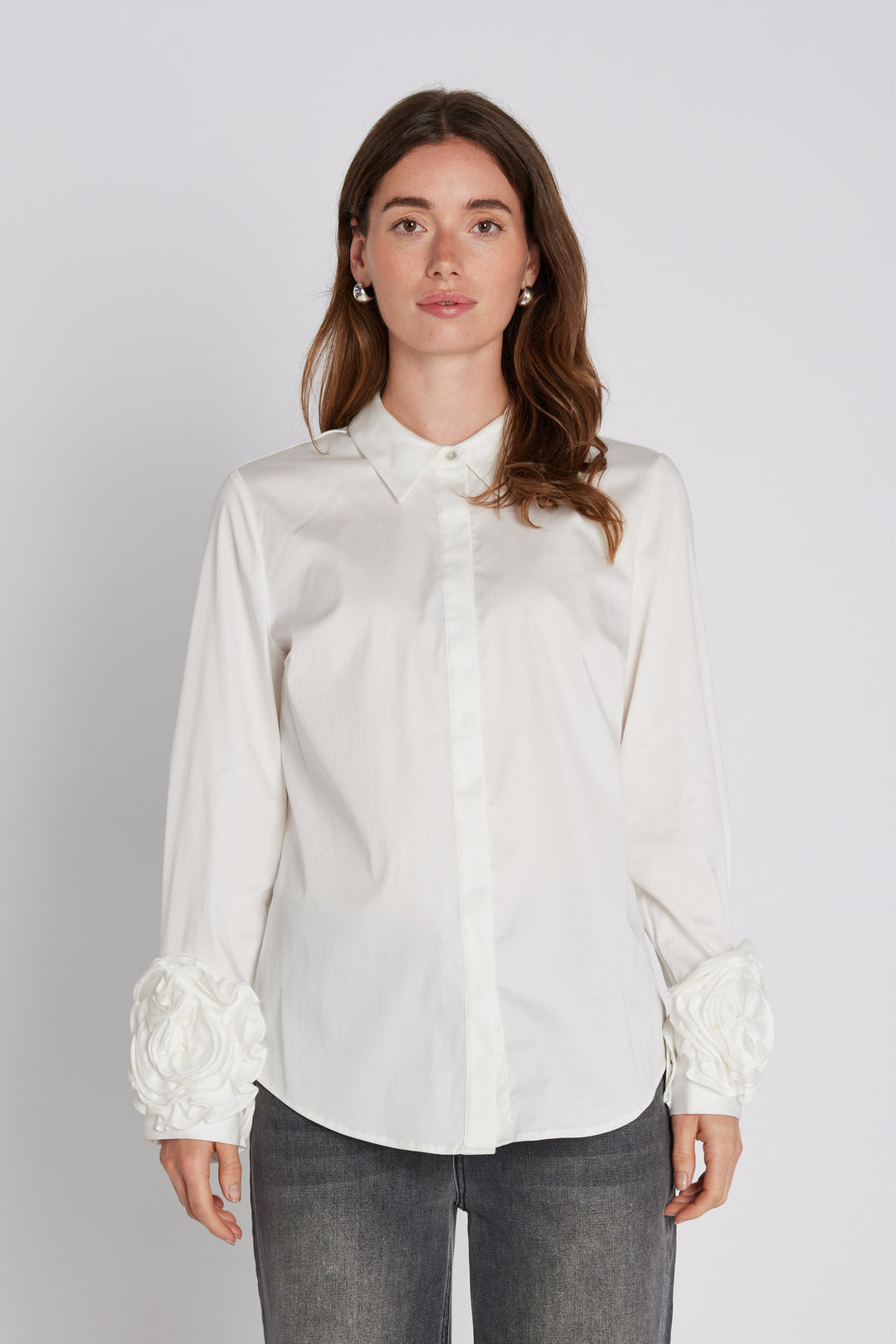 PBO PBORosa skjorte SHIRTS 101 Star white