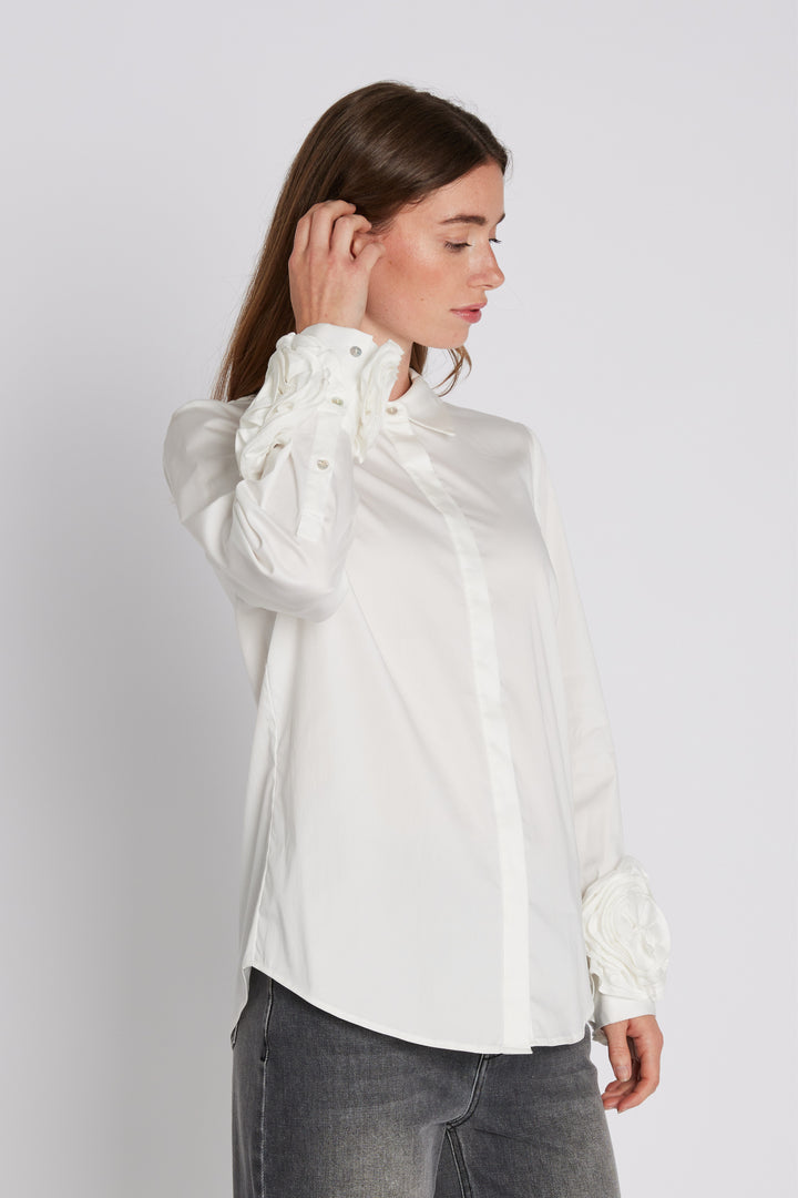 PBO PBORosa skjorte SHIRTS 101 Star white