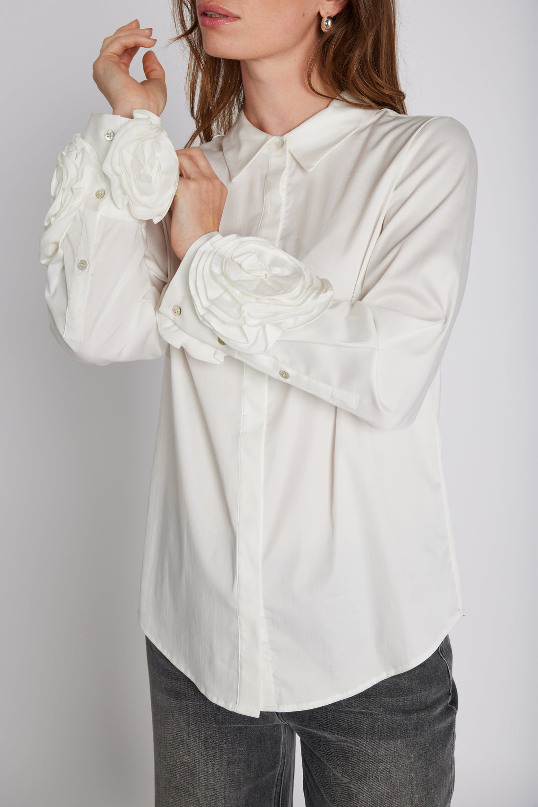 PBO PBORosa skjorte SHIRTS 101 Star white