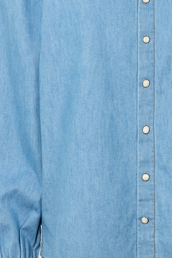 PBO PBORumo skjorte SHIRTS 200 Blue denim