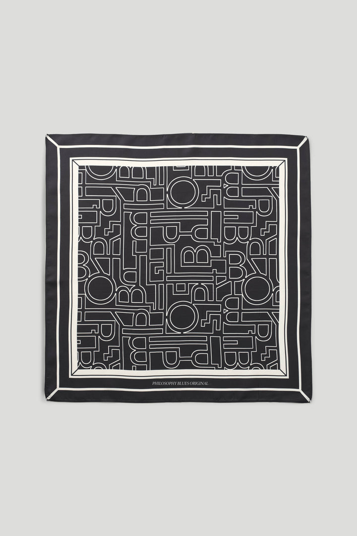 PBO PBOScarf, lille ACCESSORIES 950 Black/White