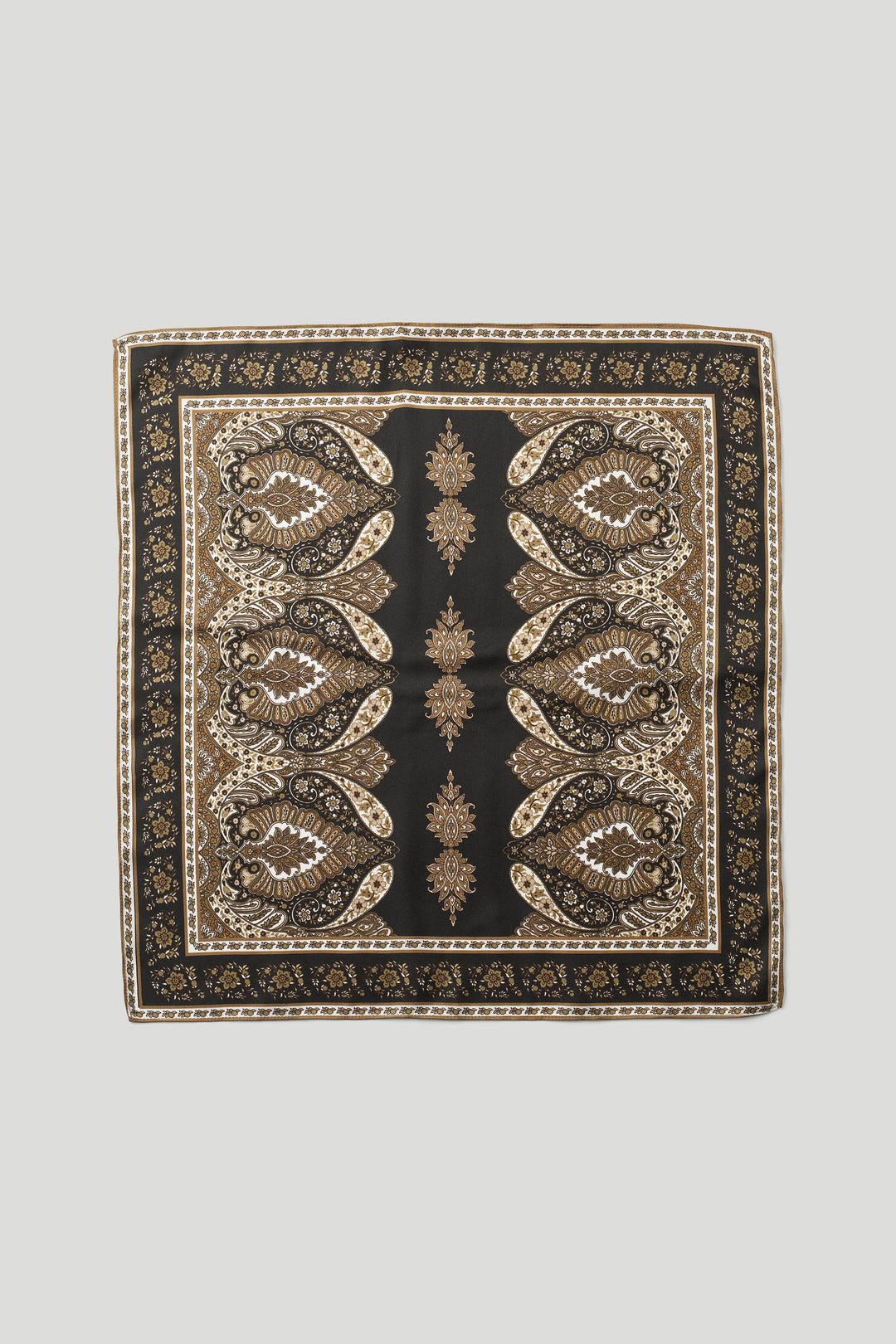 PBO PBOScarf silke, lille ACCESSORIES Sort