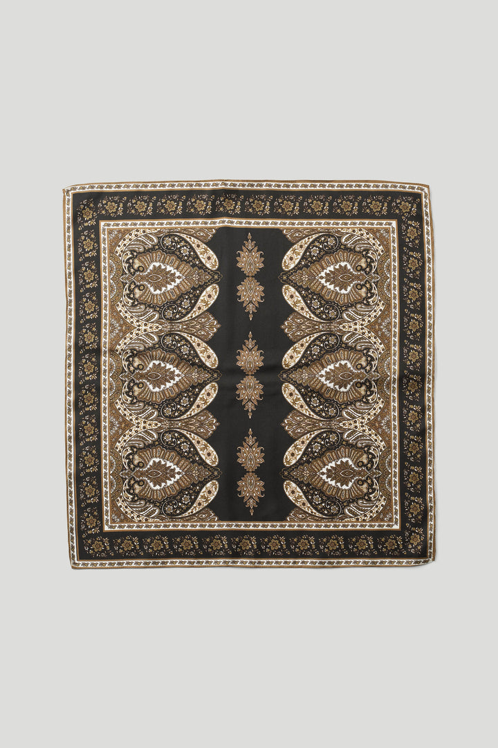 PBO PBOScarf silke, lille ACCESSORIES Sort