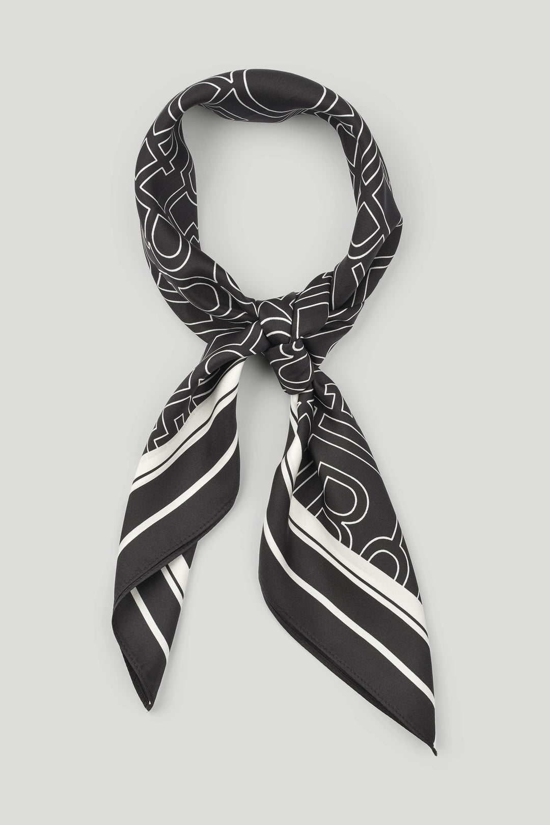 PBO PBOScarf, stort ACCESSORIES 950 Black/White