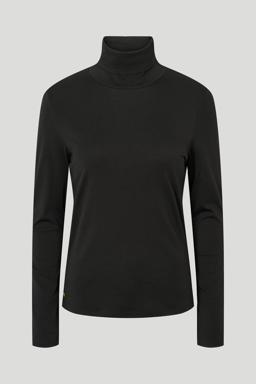 PBO PBOSeta jerseybluse med rullekrave BLOUSE Sort