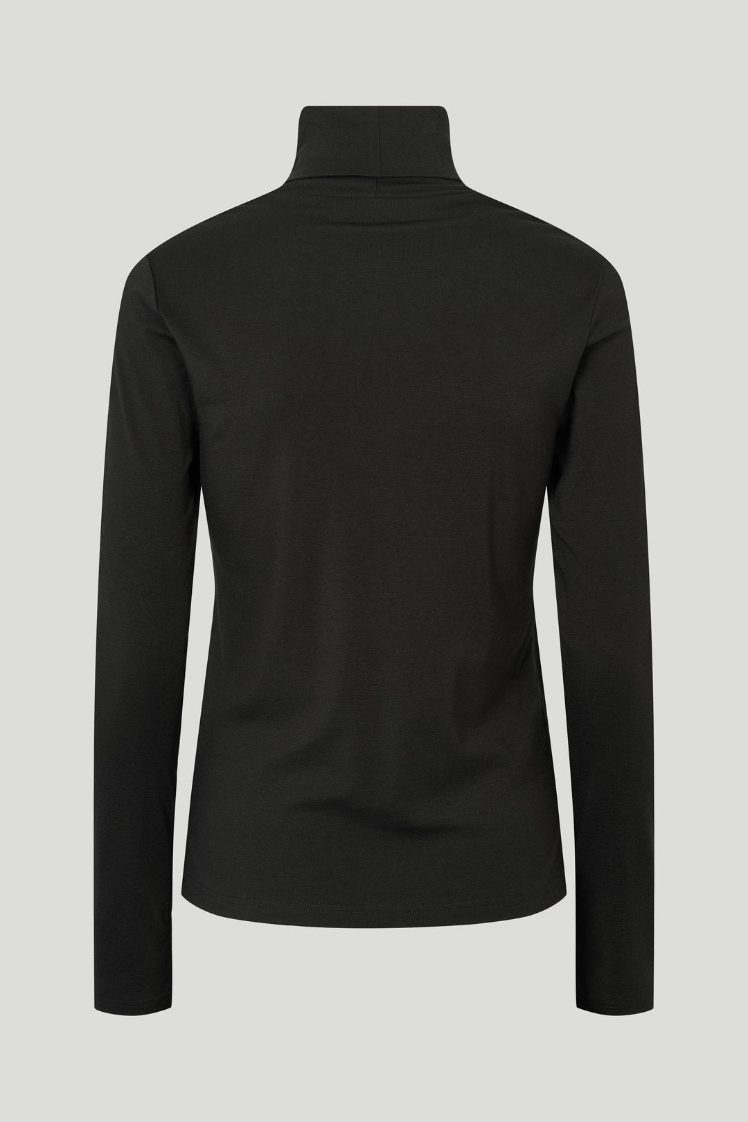 PBO PBOSeta jerseybluse med rullekrave BLOUSE Sort