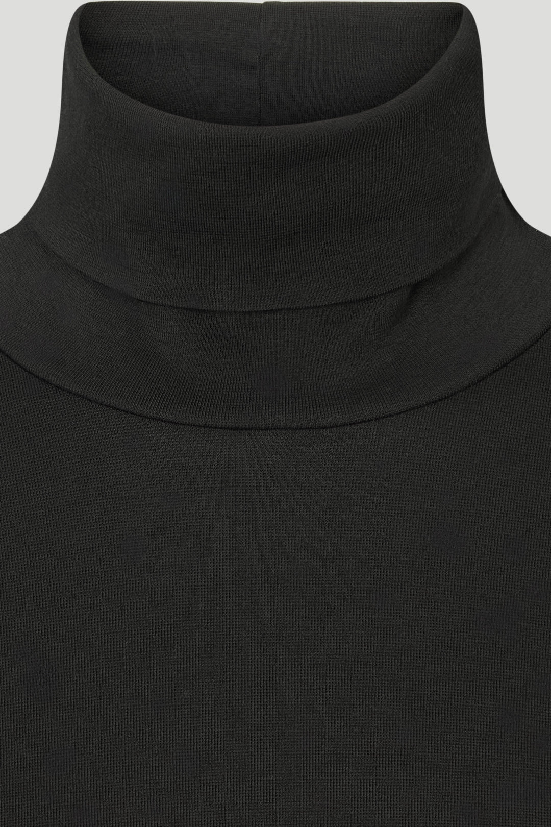 PBO PBOSeta jerseybluse med rullekrave BLOUSE Sort