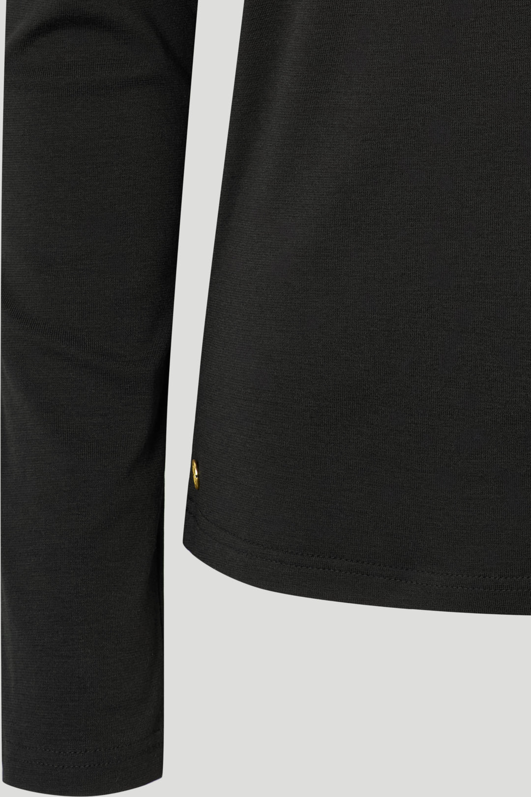 PBO PBOSeta jerseybluse med rullekrave BLOUSE Sort