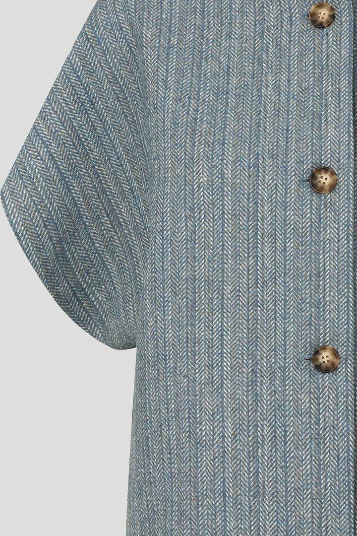 PBO PBOShea vest CAPE 898 Blue/Off white