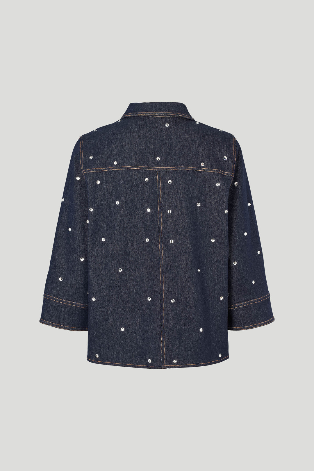 PBO PBOShine denimskjorte SHIRTS 253 Dark denim