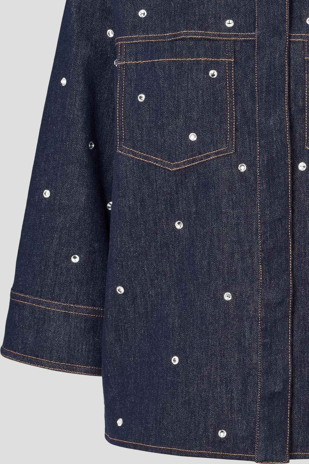 PBO PBOShine denimskjorte SHIRTS 253 Dark denim