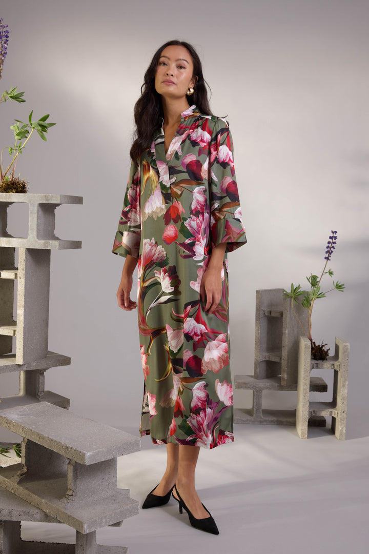 PBO PBOSimbia kjole DRESSES 835 Army mix