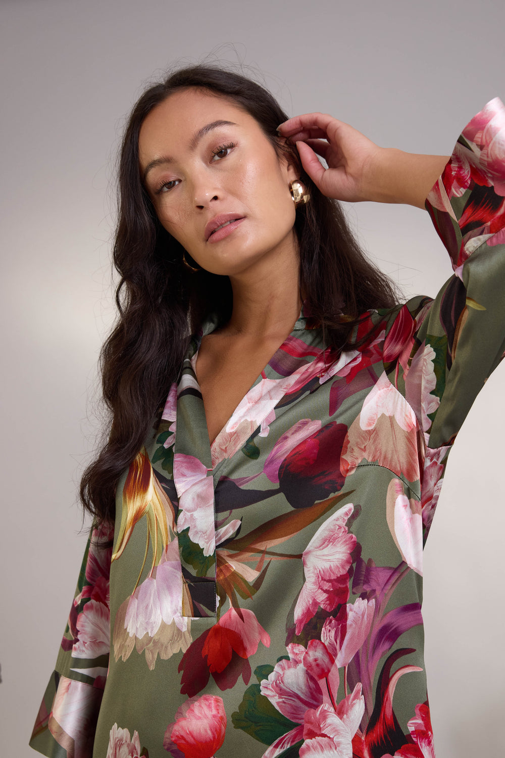 PBO PBOSimbia kjole DRESSES 835 Army mix