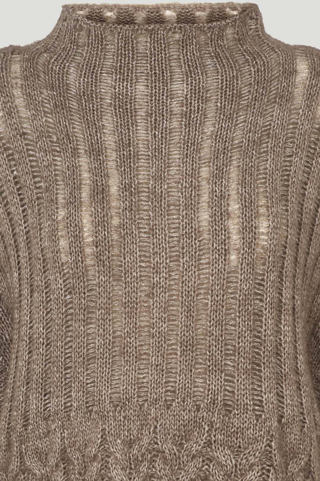 PBO PBOSino strikvest KNITWEAR 190 Beige melange