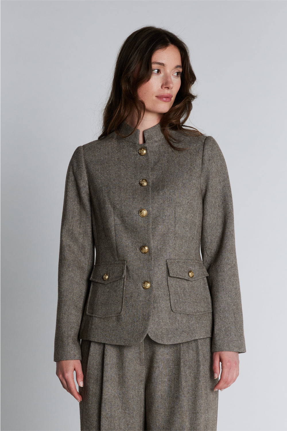PBO PBOSoftie blazer BLAZERJACKETS 168 Soft brown