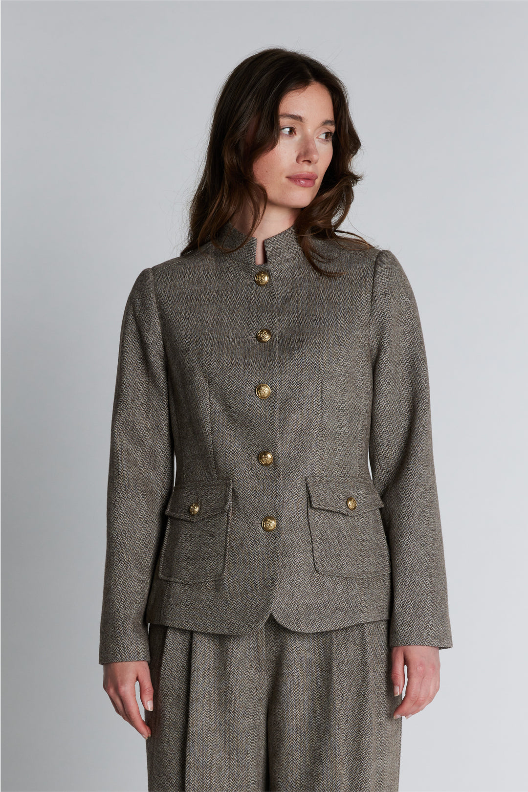 PBO PBOSoftie blazer BLAZERJACKETS 168 Soft brown