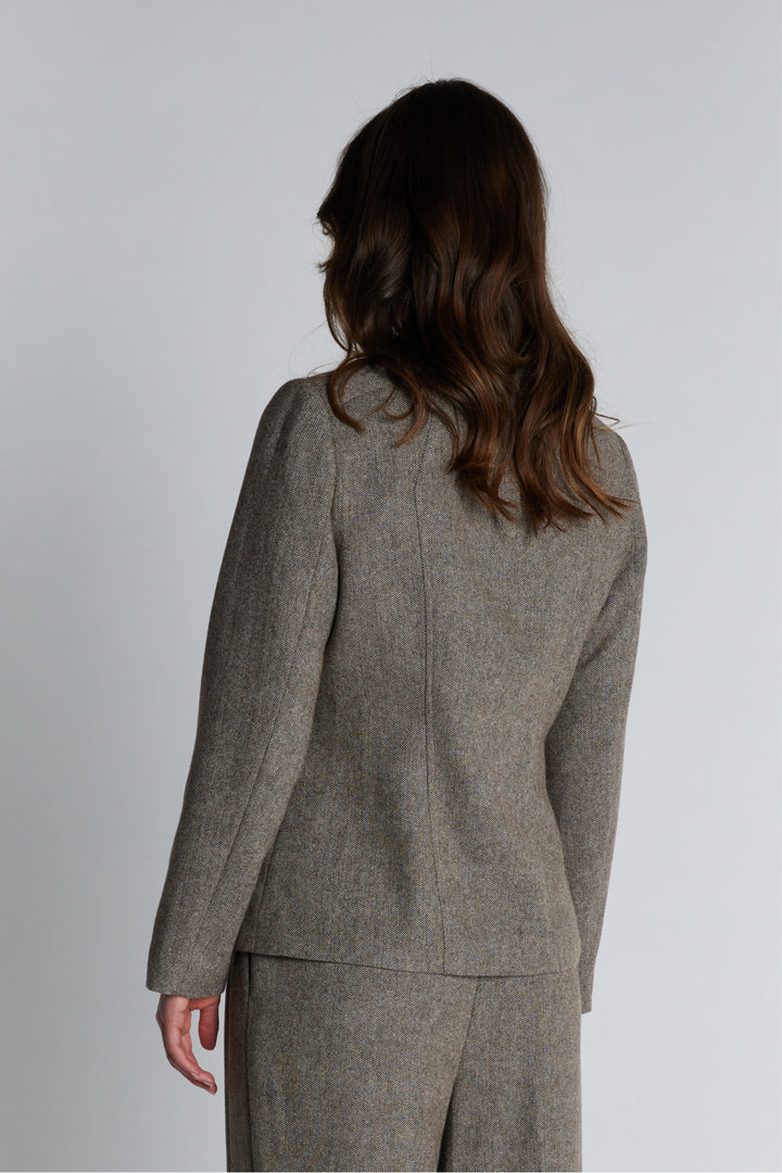 PBO PBOSoftie blazer BLAZERJACKETS 168 Soft brown