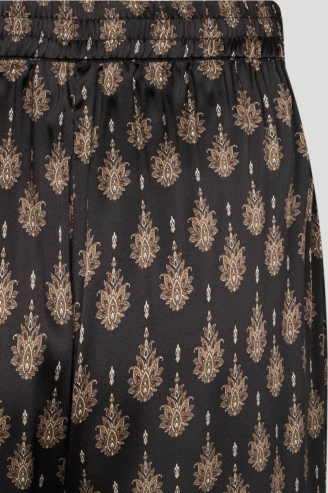 PBO PBOSono silkebukser TROUSERS 992 Black mix