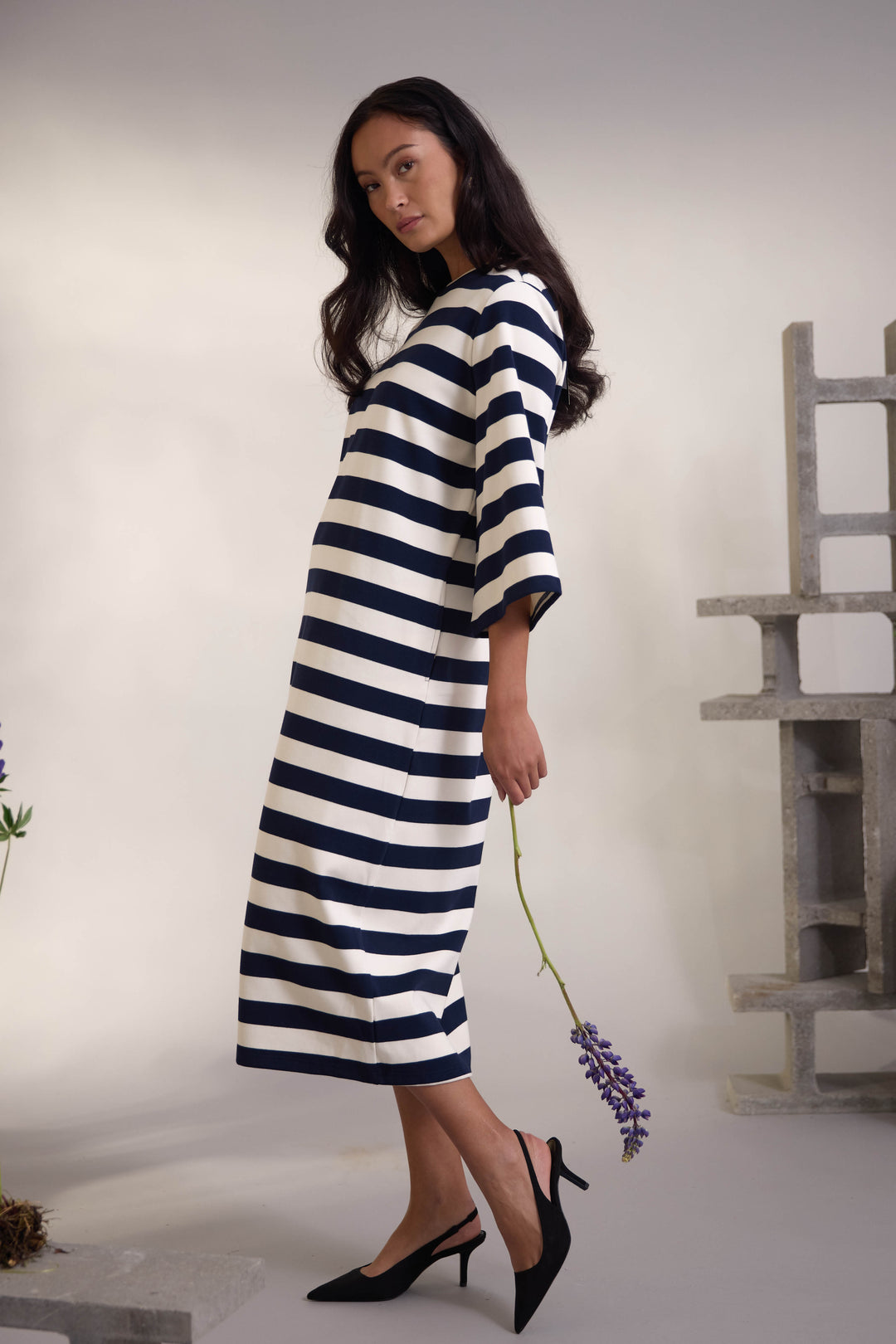PBO PBOSubina kjole DRESSES 925 Off white/Navy