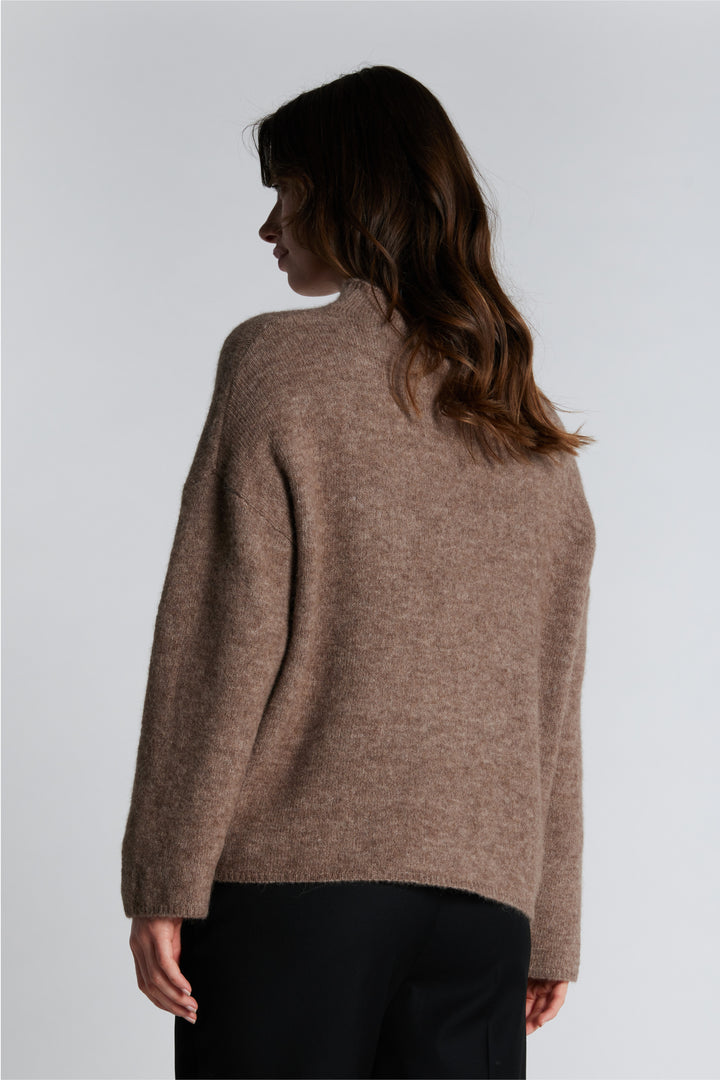 PBO PBOSvera striktrøje KNITWEAR 154 Sandstone