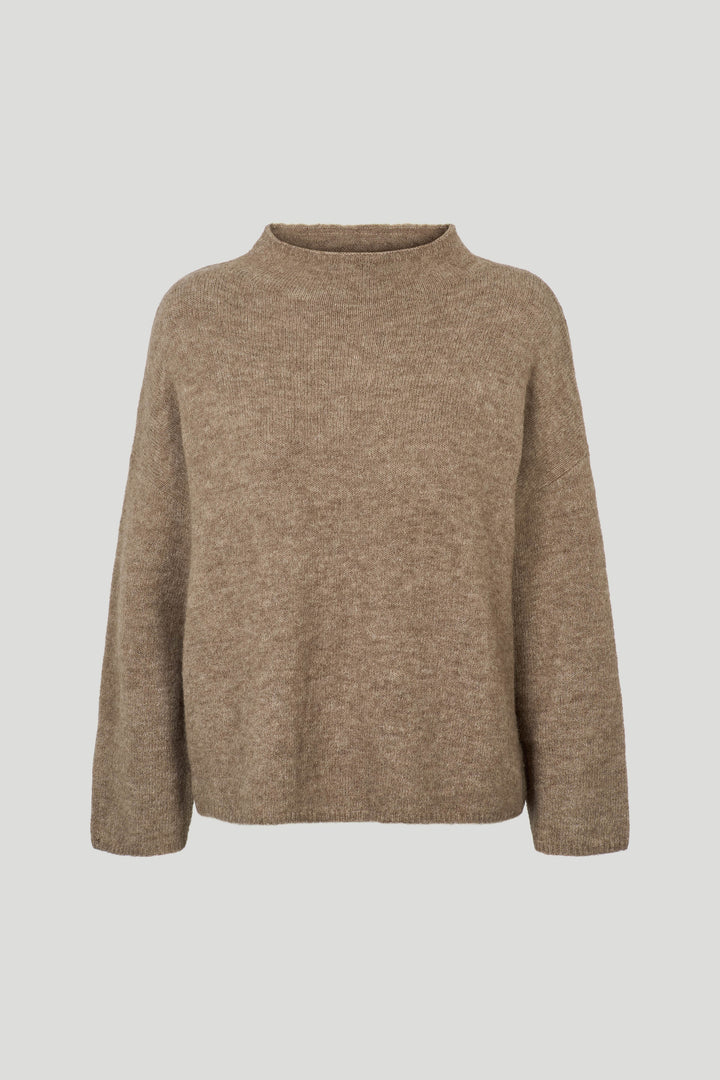 PBO PBOSvera striktrøje KNITWEAR 154 Sandstone