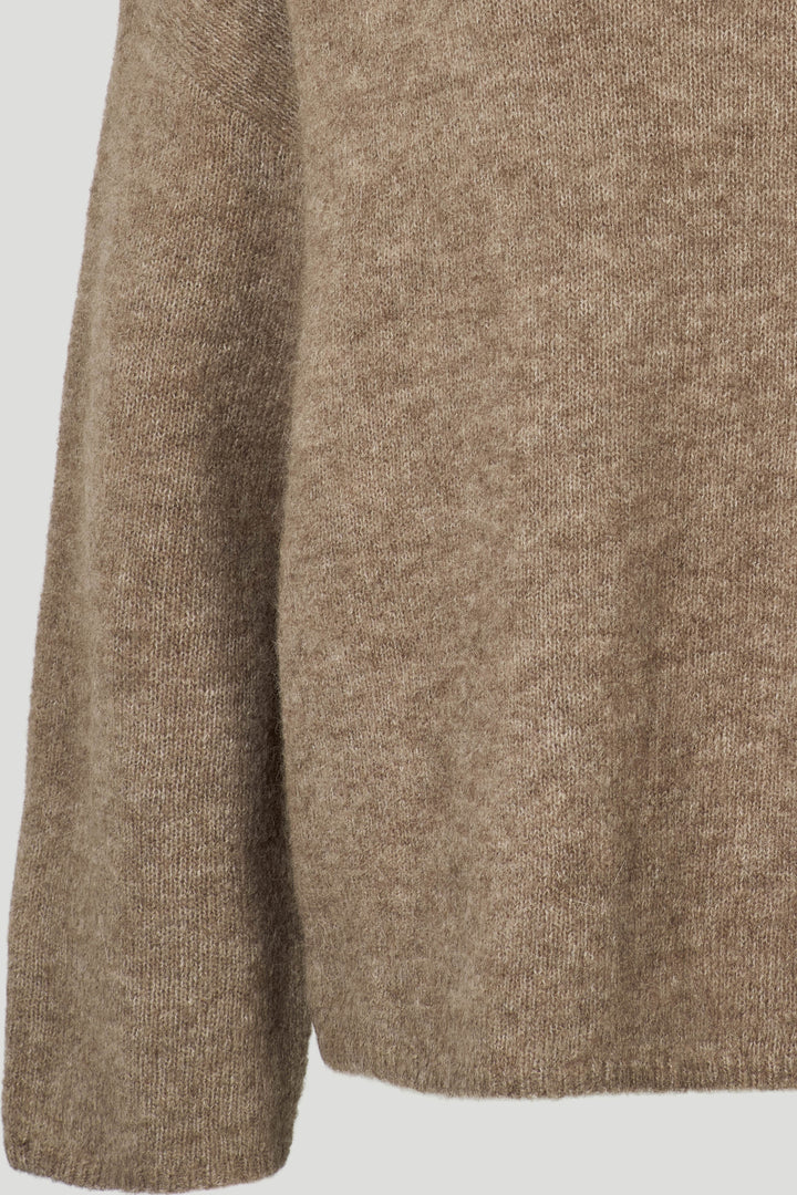 PBO PBOSvera striktrøje KNITWEAR 154 Sandstone