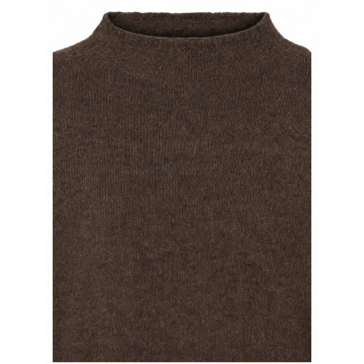 PBO PBOSvera striktrøje KNITWEAR 45 Bitter chocolate
