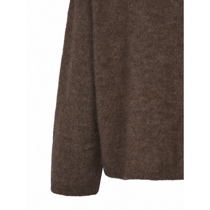 PBO PBOSvera striktrøje KNITWEAR 45 Bitter chocolate