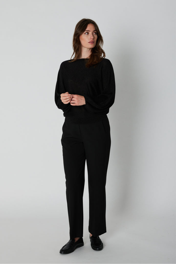 PBO PBOTago bukser TROUSERS Sort