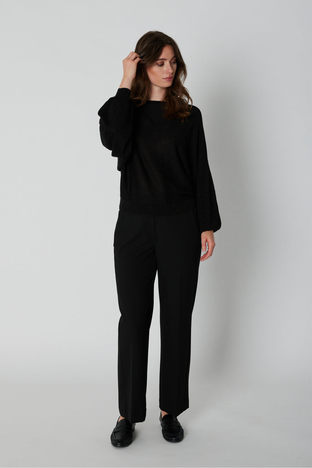 PBO PBOTago bukser TROUSERS Sort